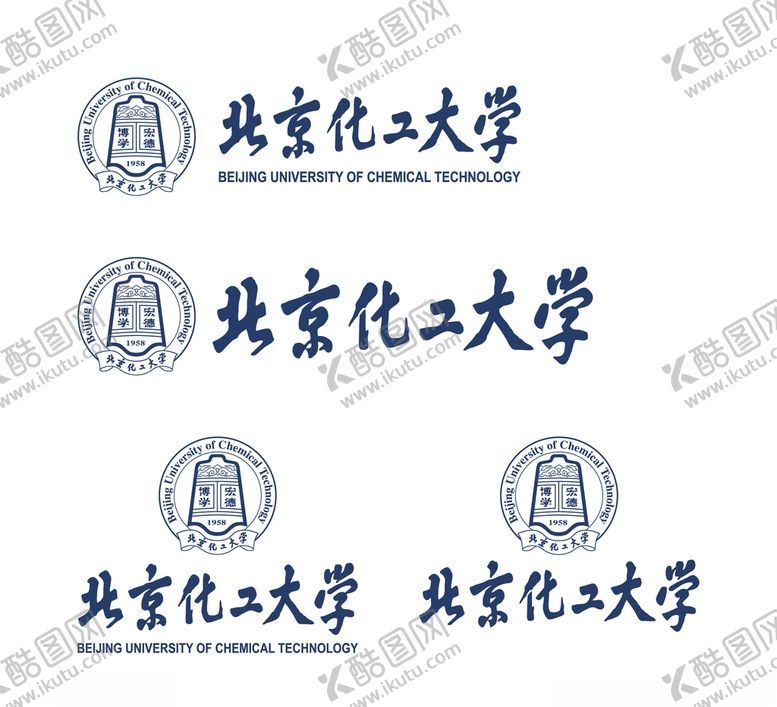编号：49114807081558034795【酷图网】源文件下载-北京化工大学校徽新版