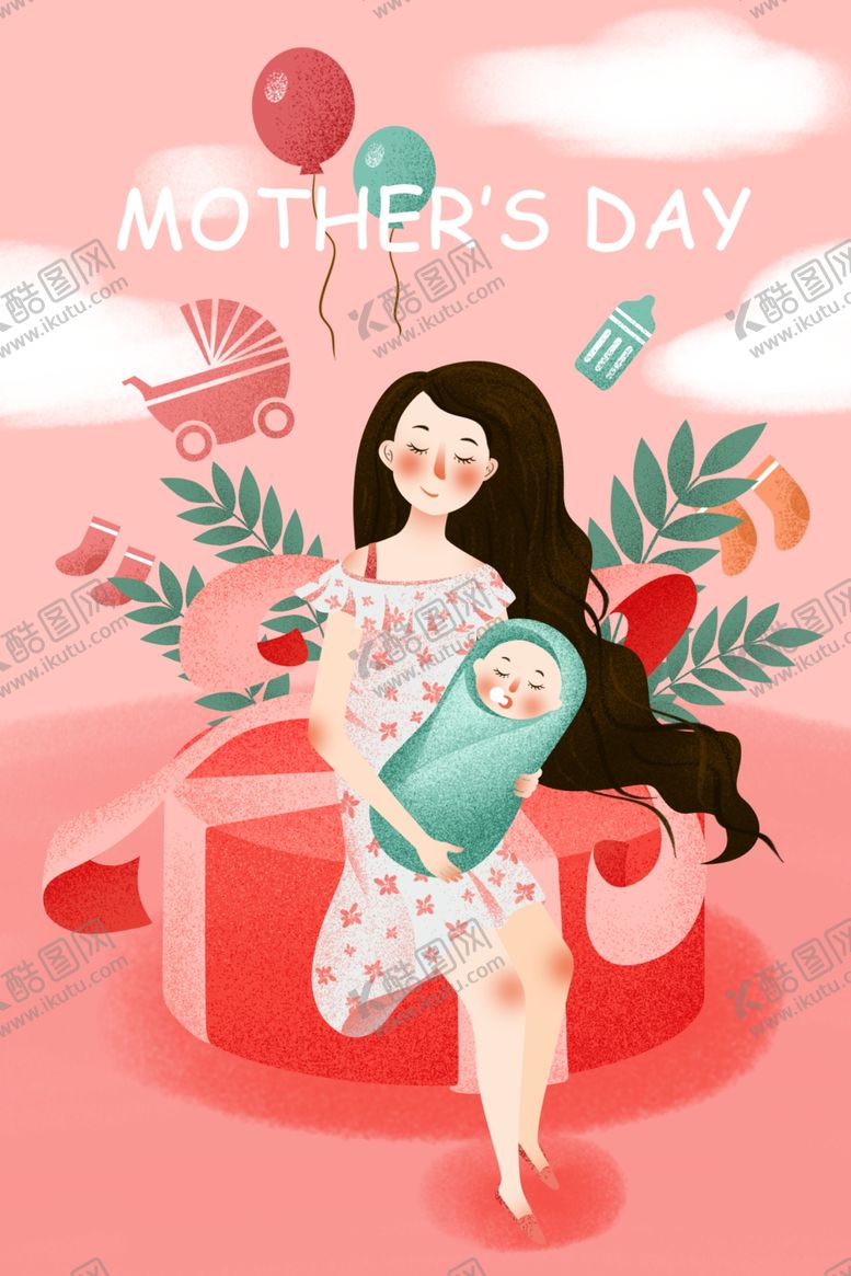 编号：47346510101347285171【酷图网】源文件下载-母亲节海报