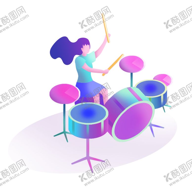 编号：26866206271223299002【酷图网】源文件下载-音乐节卡通人物元素