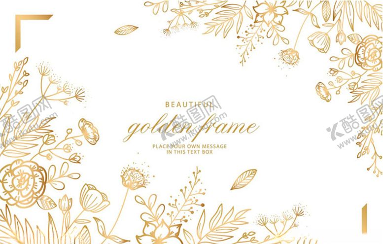 编号：22066110282117058963【酷图网】源文件下载-金色花纹