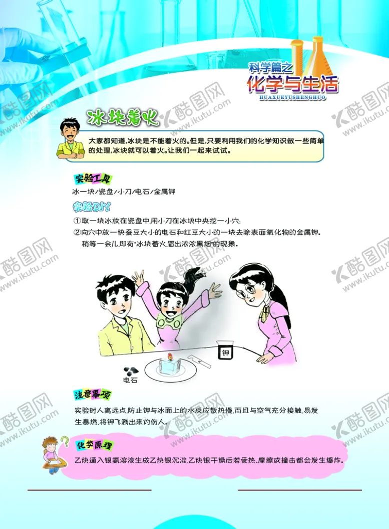 编号：83519210100141149152【酷图网】源文件下载-化学知识展板