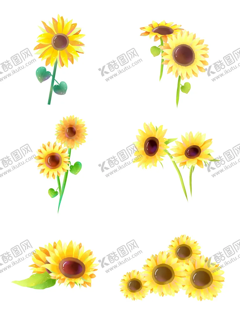 编号：40079010181818357874【酷图网】源文件下载-黄色太阳花向日葵鲜花
