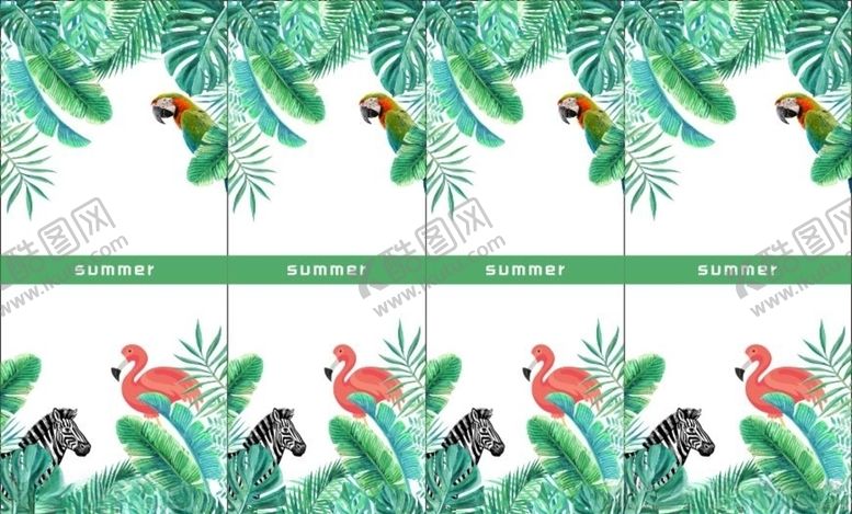 编号：14705711011718447601【酷图网】源文件下载-夏季热带植物素材