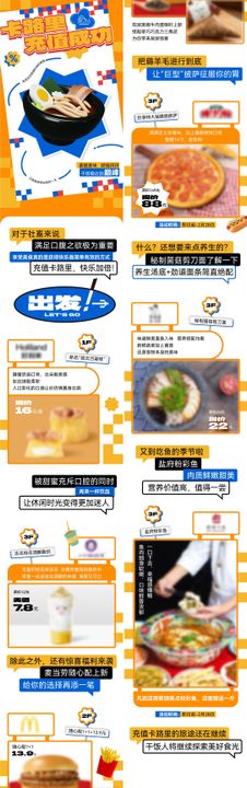 卡路里充值成功美食长图