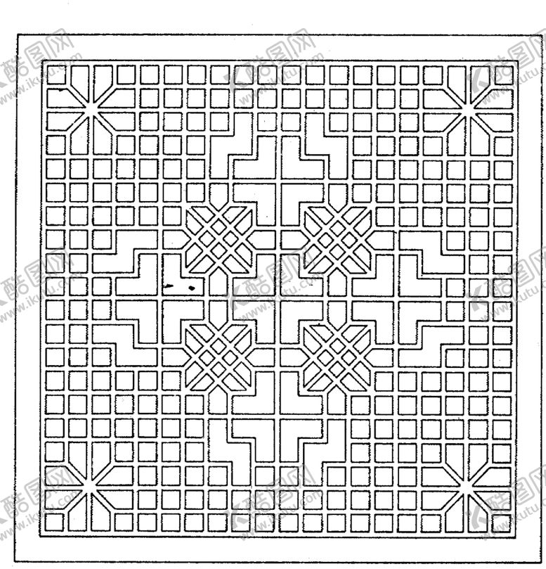 编号：97010809262346118380【酷图网】源文件下载-镂空花图案