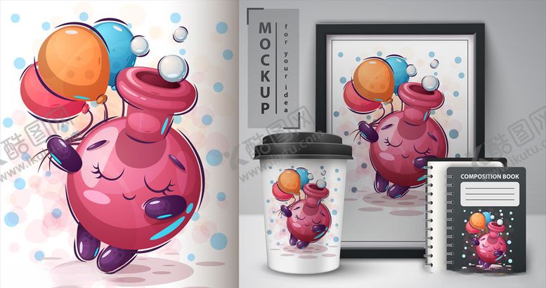 编号：75957509131731524480【酷图网】源文件下载-卡通印花