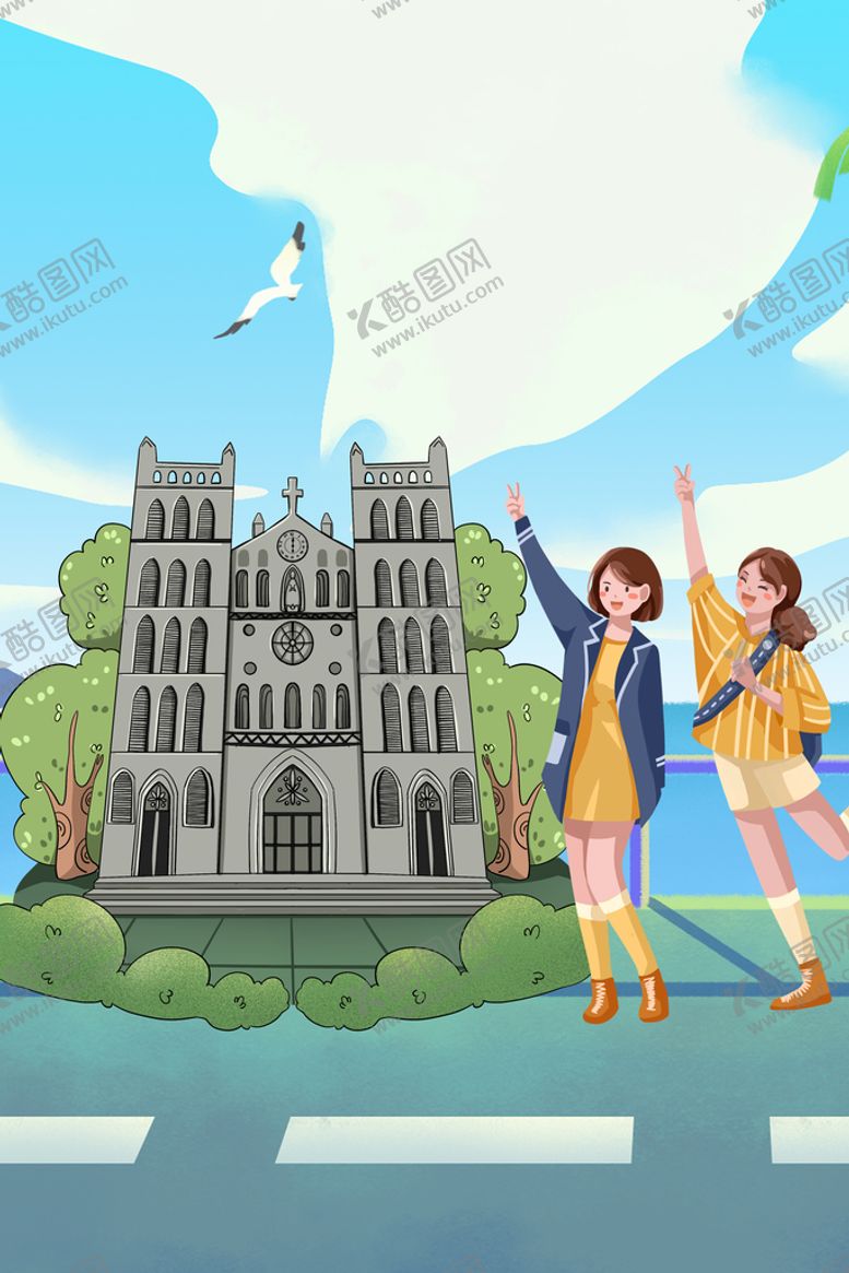 编号：37180509150546443678【酷图网】源文件下载-旅游海报春季打折春天展架