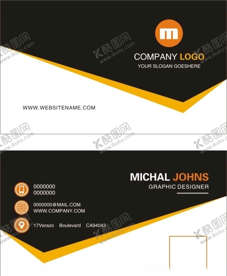 编号：99470909230617579404【酷图网】源文件下载-商务名片