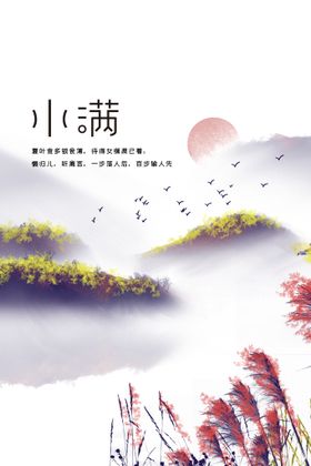 小满海报素材活动