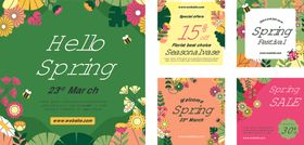 春季主题海报设计