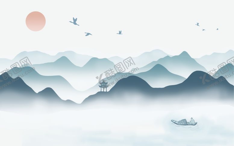 编号：98352010292331481325【酷图网】源文件下载-古风背景图片