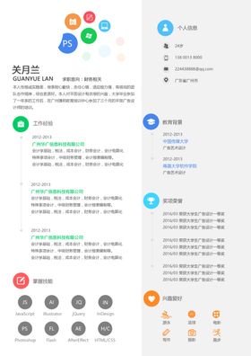 简历海报