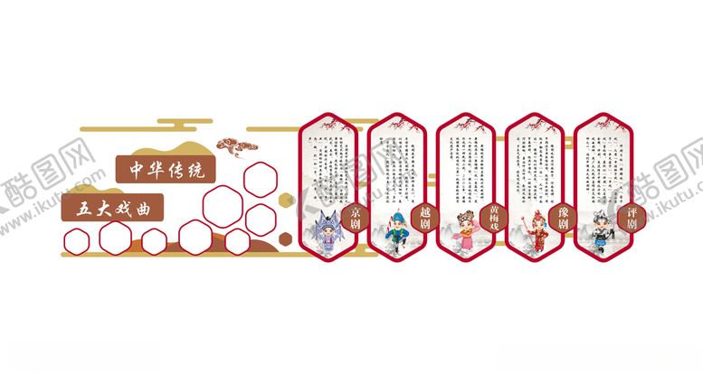 编号：12778707031756273817【酷图网】源文件下载-五大戏曲