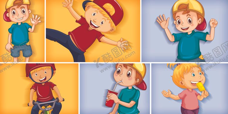 编号：16854009260625254488【酷图网】源文件下载-卡通儿童