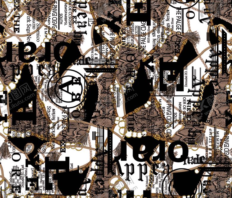 编号：85295910290946223336【酷图网】源文件下载-大牌图案大牌花型大牌字母