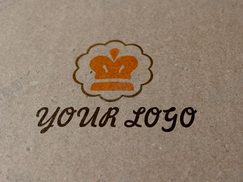 编号：13552009280809586174【酷图网】源文件下载-LOGO印刷效果样机