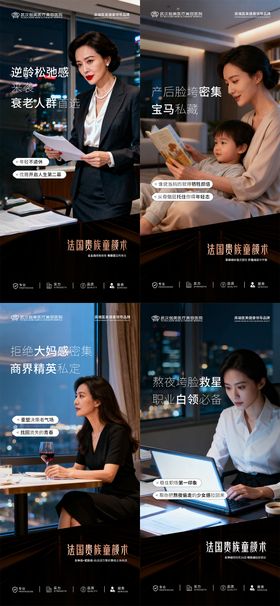 医美品牌海报高端