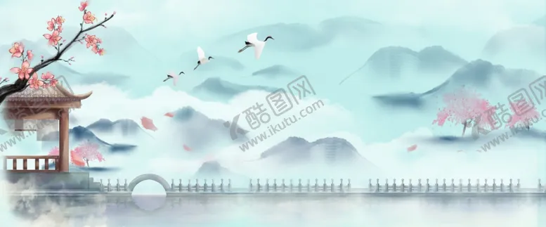 编号：61393206280531011237【酷图网】源文件下载-大气水墨中国风