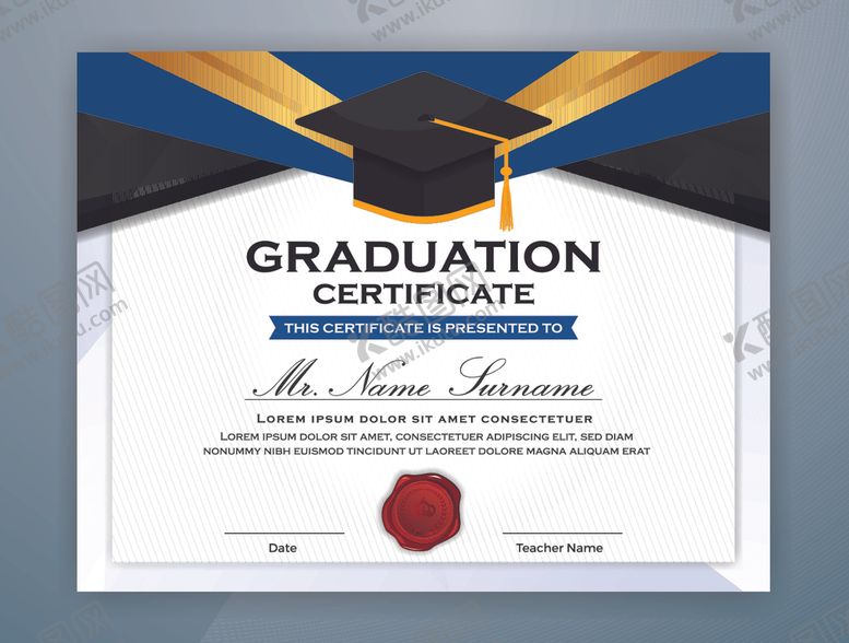 编号：50424910141410326201【酷图网】源文件下载-证书模版