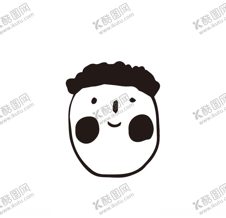 编号：42369304071602314746【酷图网】源文件下载-卡通可爱男孩