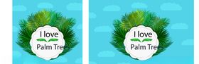 夏天游乐园素材游泳圈