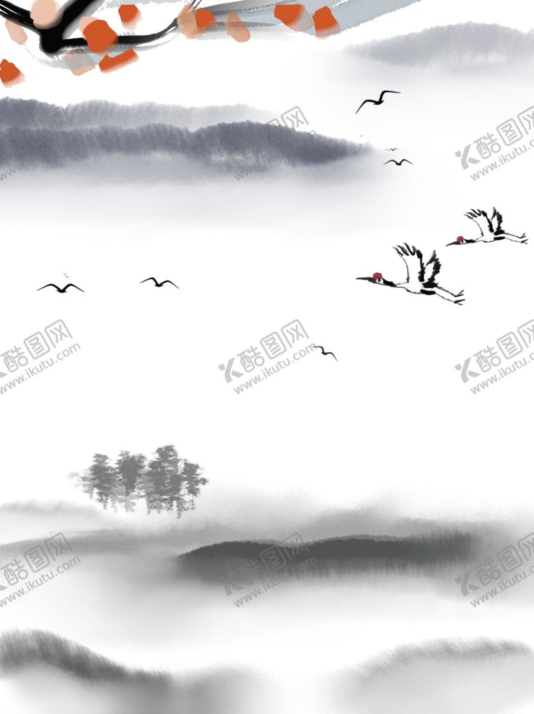 编号：20740412080255086591【酷图网】源文件下载-水墨画图片山水风景中国风