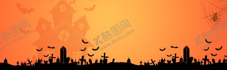 编号：47015104052224471062【酷图网】源文件下载-万圣节banner