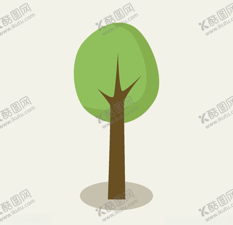 编号：27252406260628291988【酷图网】源文件下载-卡通树木
