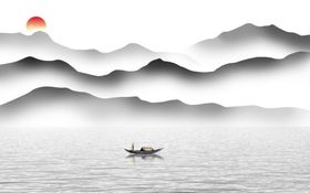 水墨画