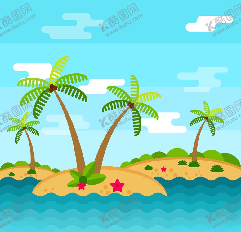 编号：82568509290843477147【酷图网】源文件下载-小岛自然风光