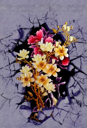 立体壁画