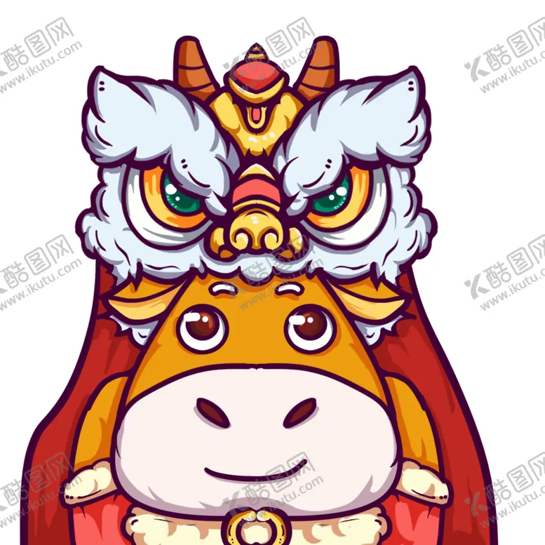编号：74096504241741267165【酷图网】源文件下载-卡通牛形象
