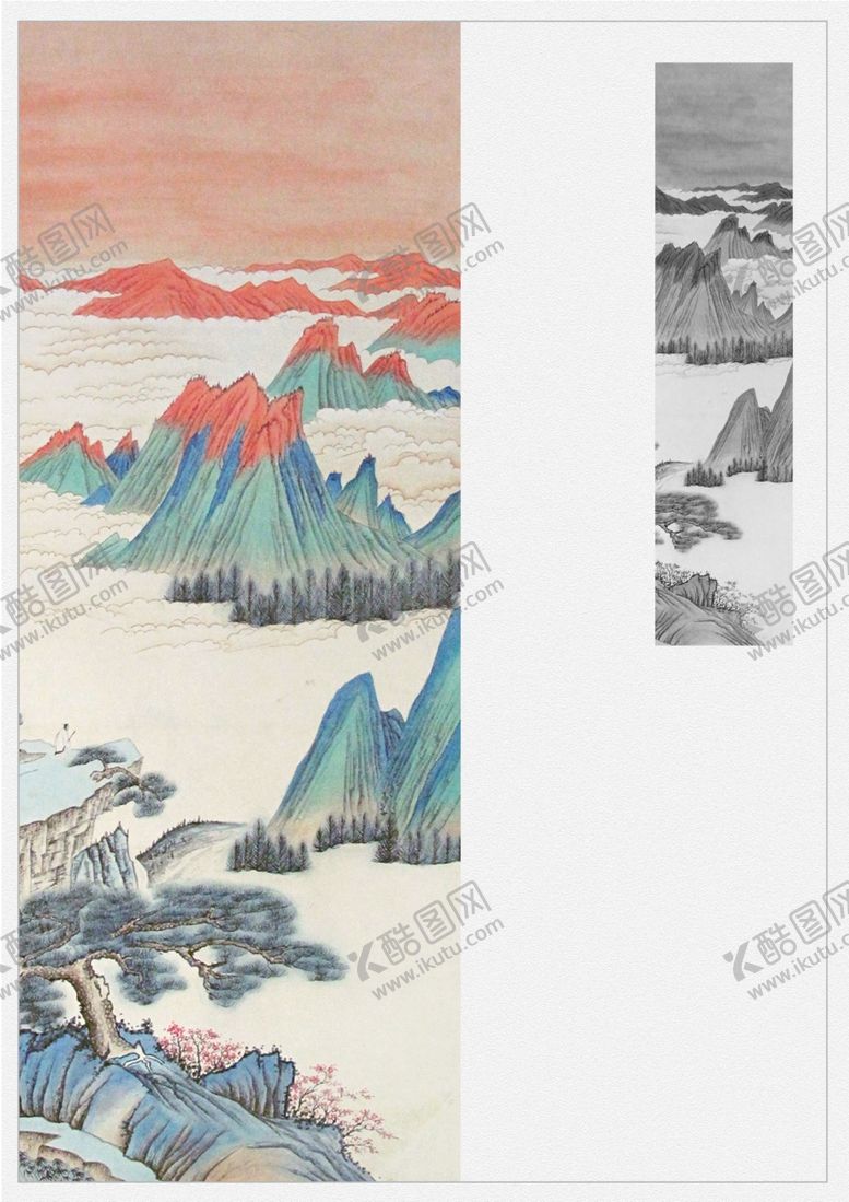 编号：30759010041952102859【酷图网】源文件下载-山水画