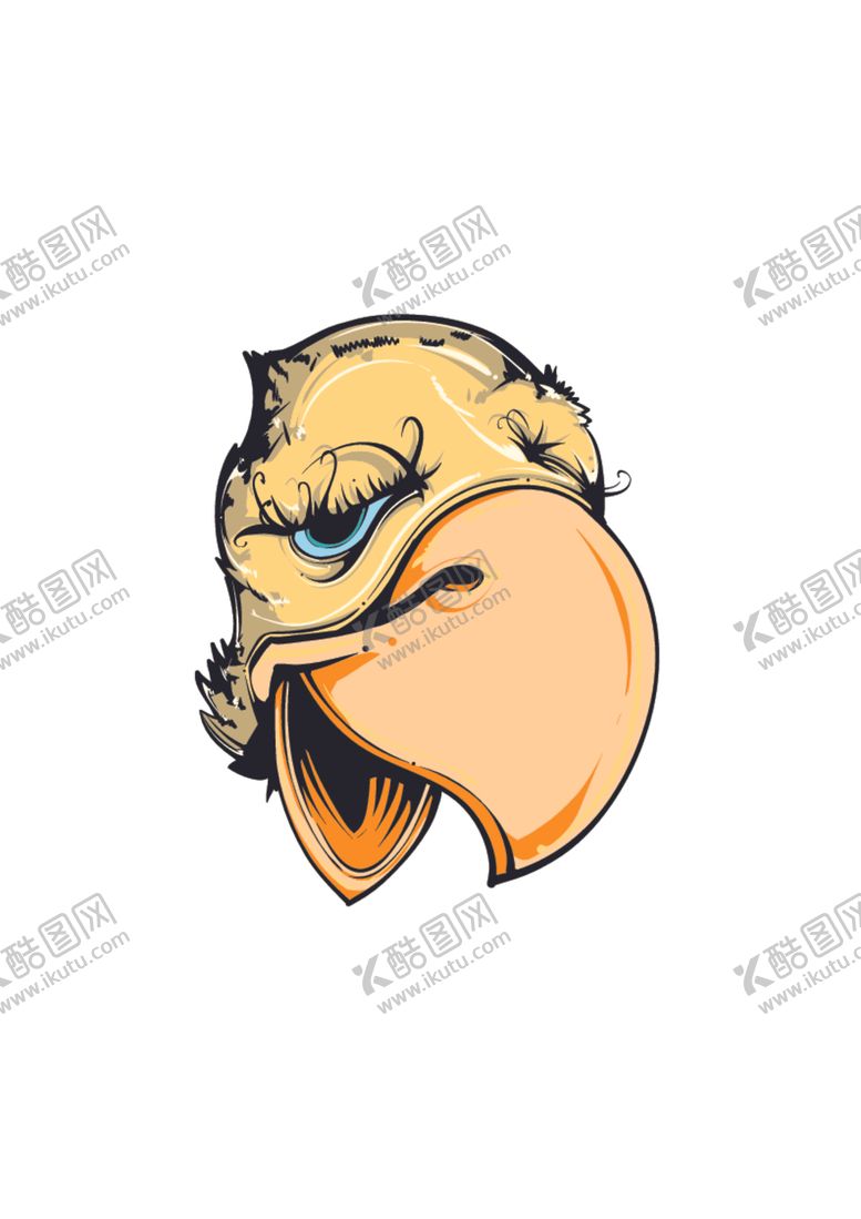 编号：65182507030431179133【酷图网】源文件下载-创意可爱卡通动物头像素材