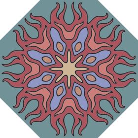 古典少数民族花纹底纹矢量菱形布料图案路