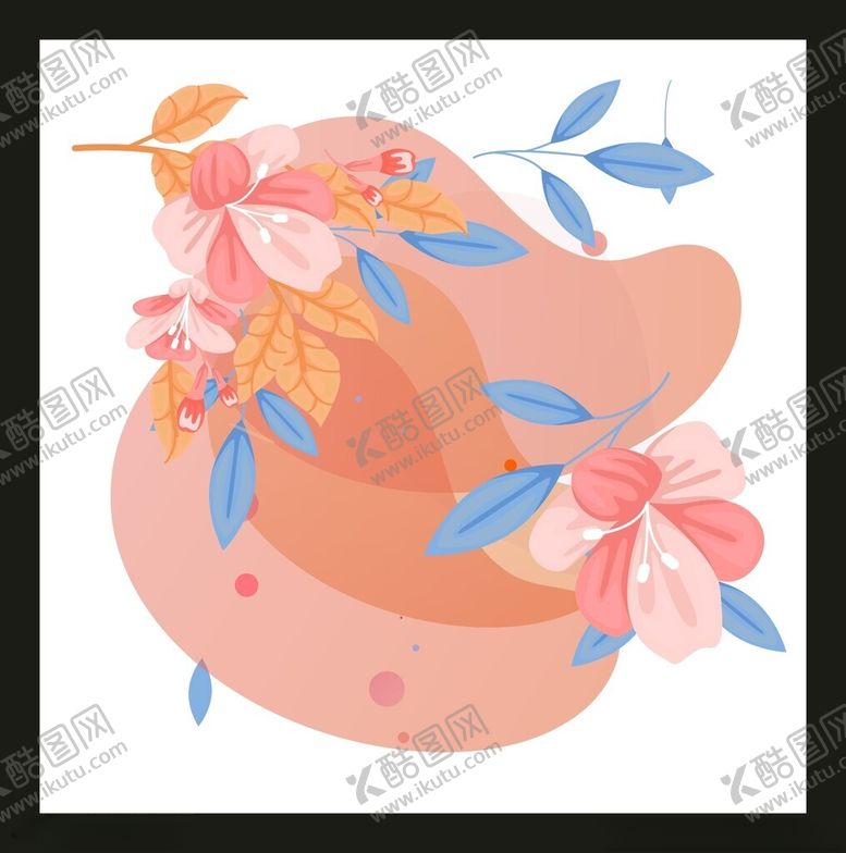 编号：20681202081007336661【酷图网】源文件下载-手绘花卉花朵