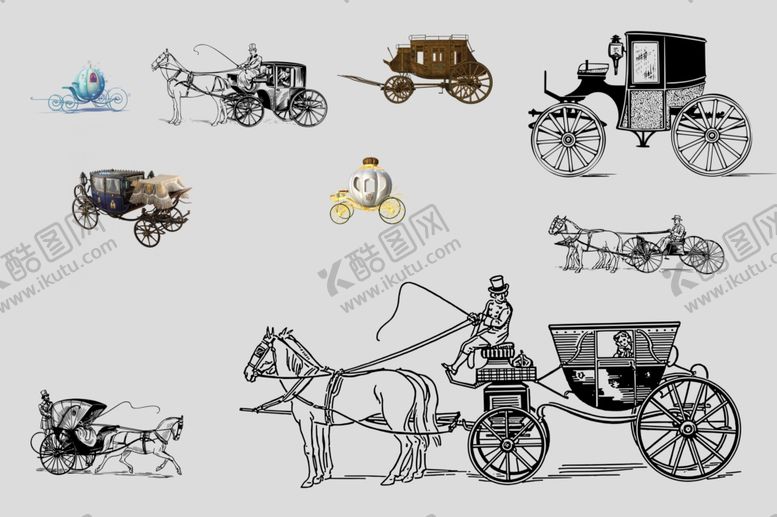 编号：67156710010655129007【酷图网】源文件下载-马车