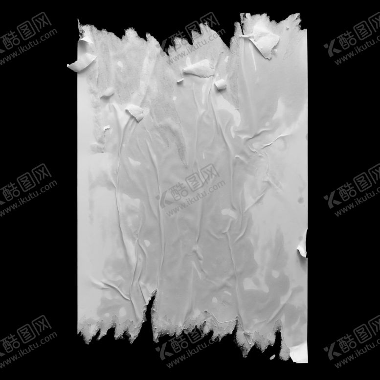 编号：57465102030110418187【酷图网】源文件下载-潮流复古褶皱肌理海报贴图样机