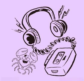大牌耳机插画矢量歌曲