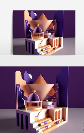 C4D场景建模