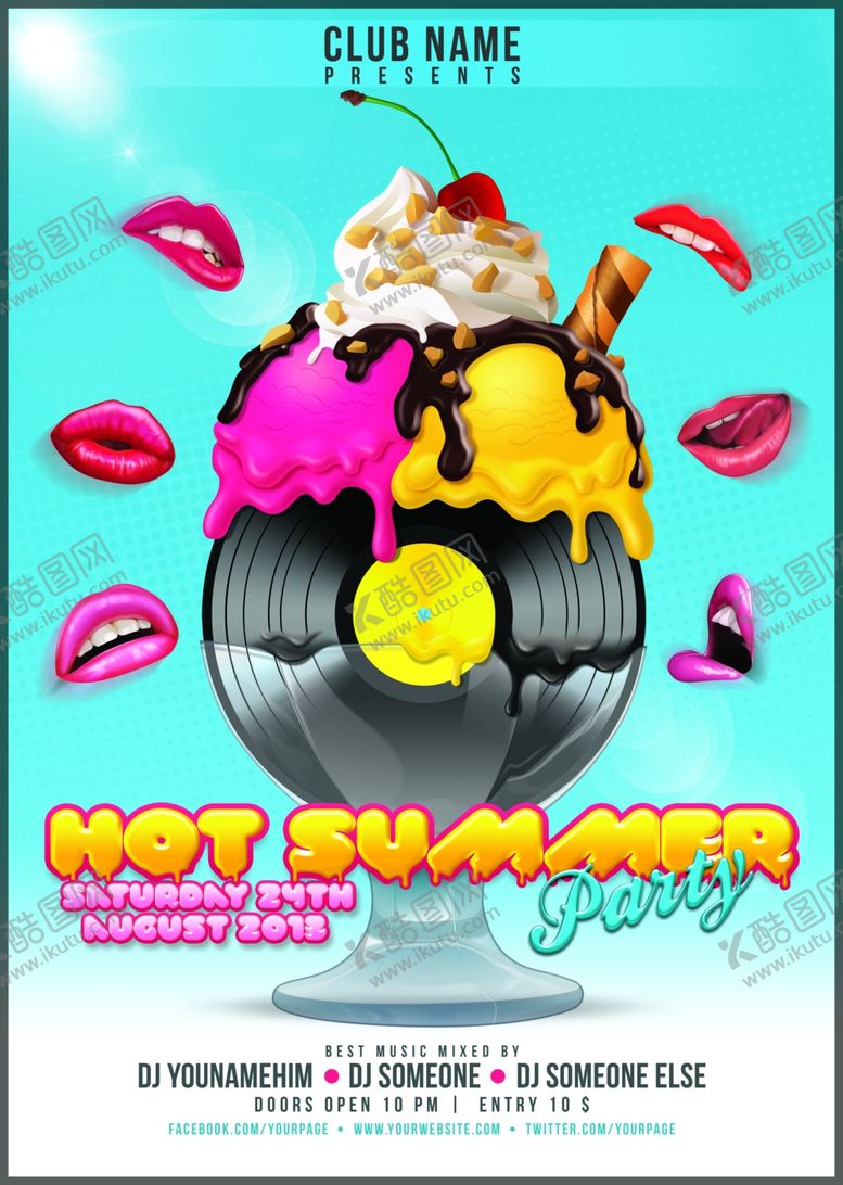 编号：81518309190315524900【酷图网】源文件下载-美食海报