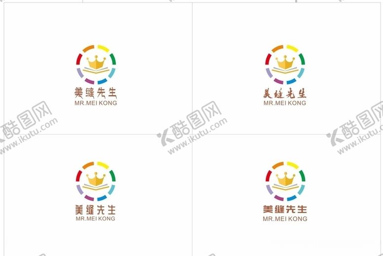 编号：59513807032120007566【酷图网】源文件下载-彩色皇冠logo