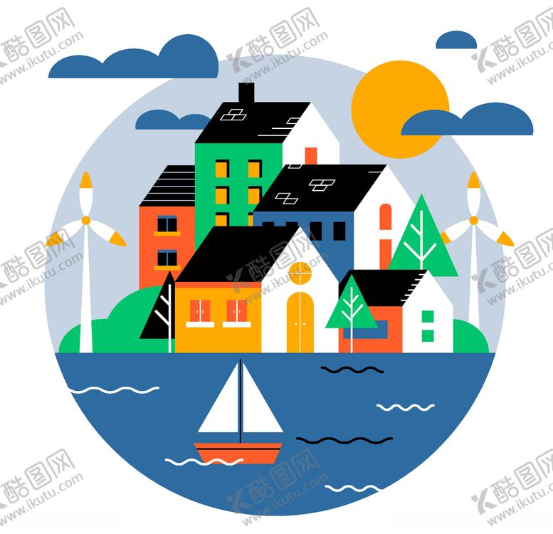 编号：35627010071315223117【酷图网】源文件下载-房屋