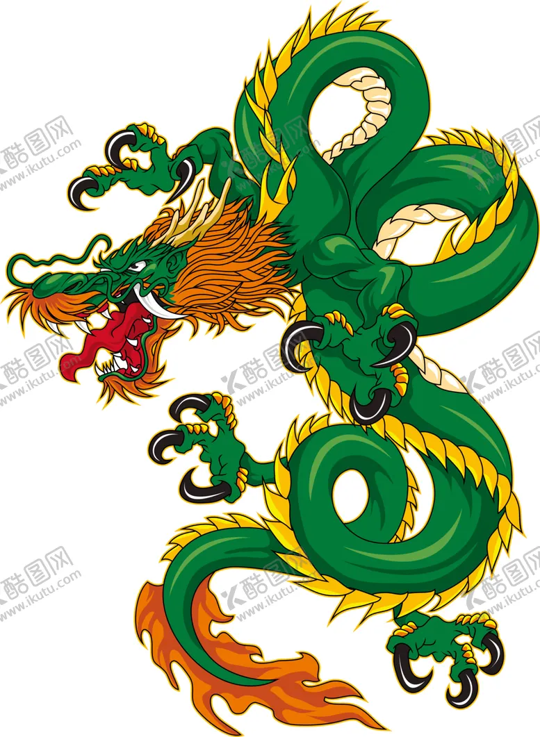 编号：74959204061011045436【酷图网】源文件下载-栩栩如生的巨龙海报