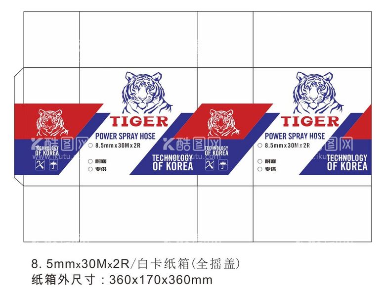 编号：74333911071409358168【酷图网】源文件下载-纸箱包装平面图