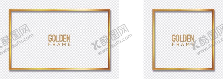 编号：38557309291919519223【酷图网】源文件下载-金色边框