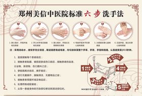 六步洗手法