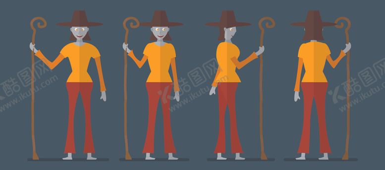 编号：73217410261453194134【酷图网】源文件下载-矢量人物素材