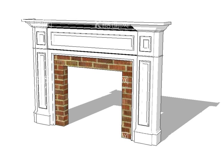 编号：81457211241907014695【酷图网】源文件下载-壁炉