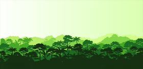 森林绿色坚条底纹森林绿色背景